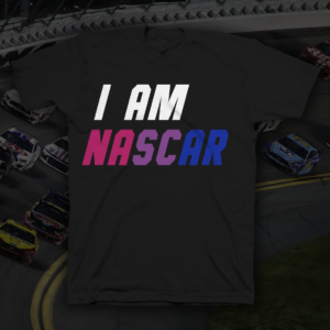 I Am NASCAR Bisexual Pride T-Shirt