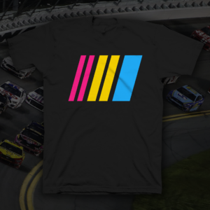 NASCAR Pansexual Pride Logo T-Shirt