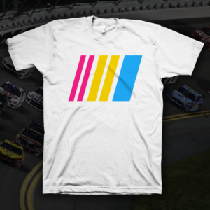 NASCAR Pansexual Pride Logo T-Shirt